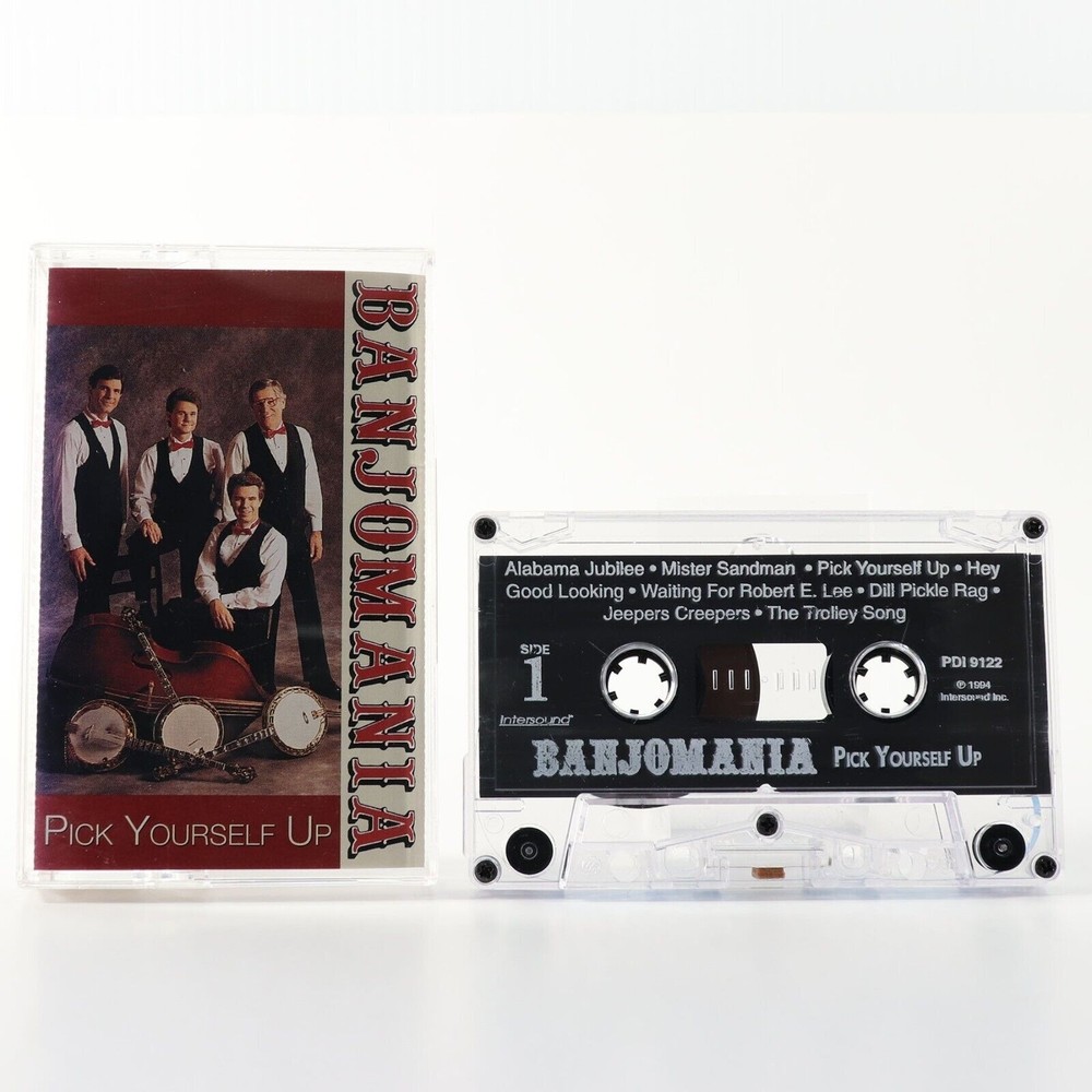 Banjomania - Pick Yourself Up (Cassette Tape, 1994, Intersound)  PDI 9122 - RARE